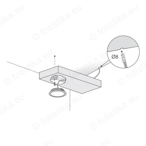 QUADRA LONG Inox zLED ΦΩΤΙΣΤΙΚΑ ΠΑΓΚΟΥ ΚΟΥΖΙΝΑΣ