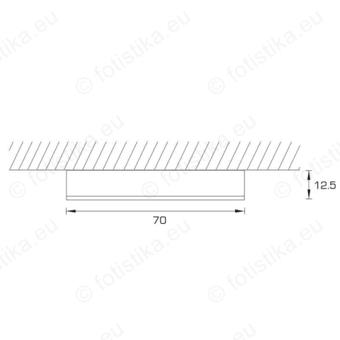 SUN ΣΠΟΤΑΚΙΑ LED εξωτερικά ΧΡΩΜΙΟ